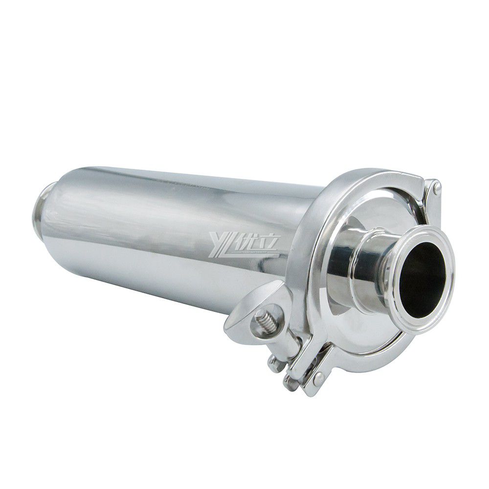 Stainless Steel Hygienic Butt-Weld Straight Filter Strainer