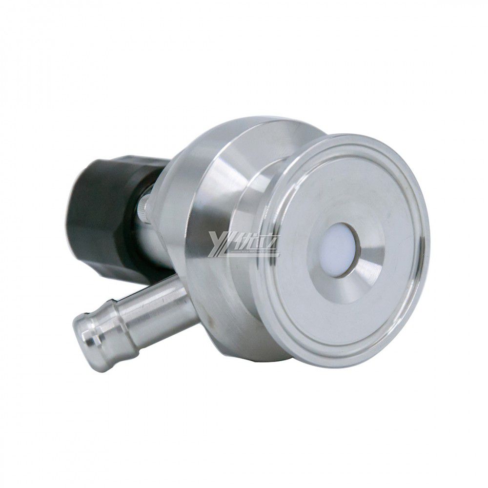 YOULI Hygienic Food Grade Sanitary Stainless Steel 304 316 Single Hose Manual Sterile Tri-Clamped Sample Valve