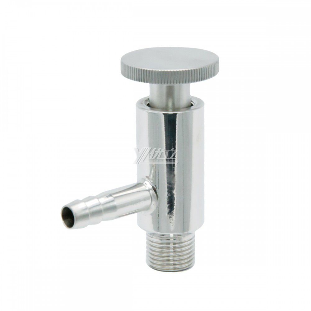 YOULI Professional Manufacture Hygienic Food Grade Sanitary Medical Stainless Steel 304 316L Manual Male Threaded Sample Valve