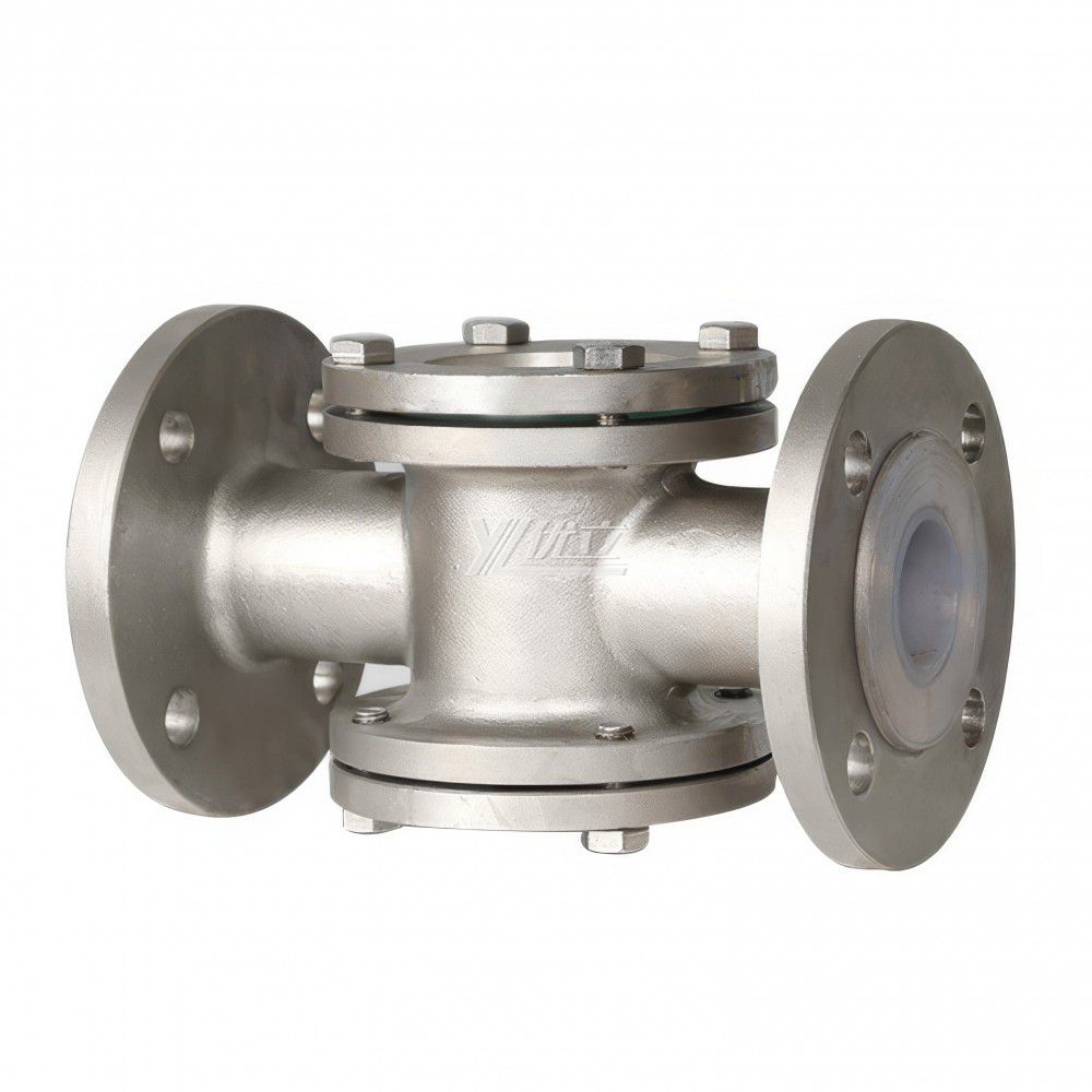 YOULI ANSI 150LB 304 316 Stainless Steel Ss JIS 10K 1.6mpa WCB  Fluorine Lined F46 Four Way Flange Mirror Sight Glass