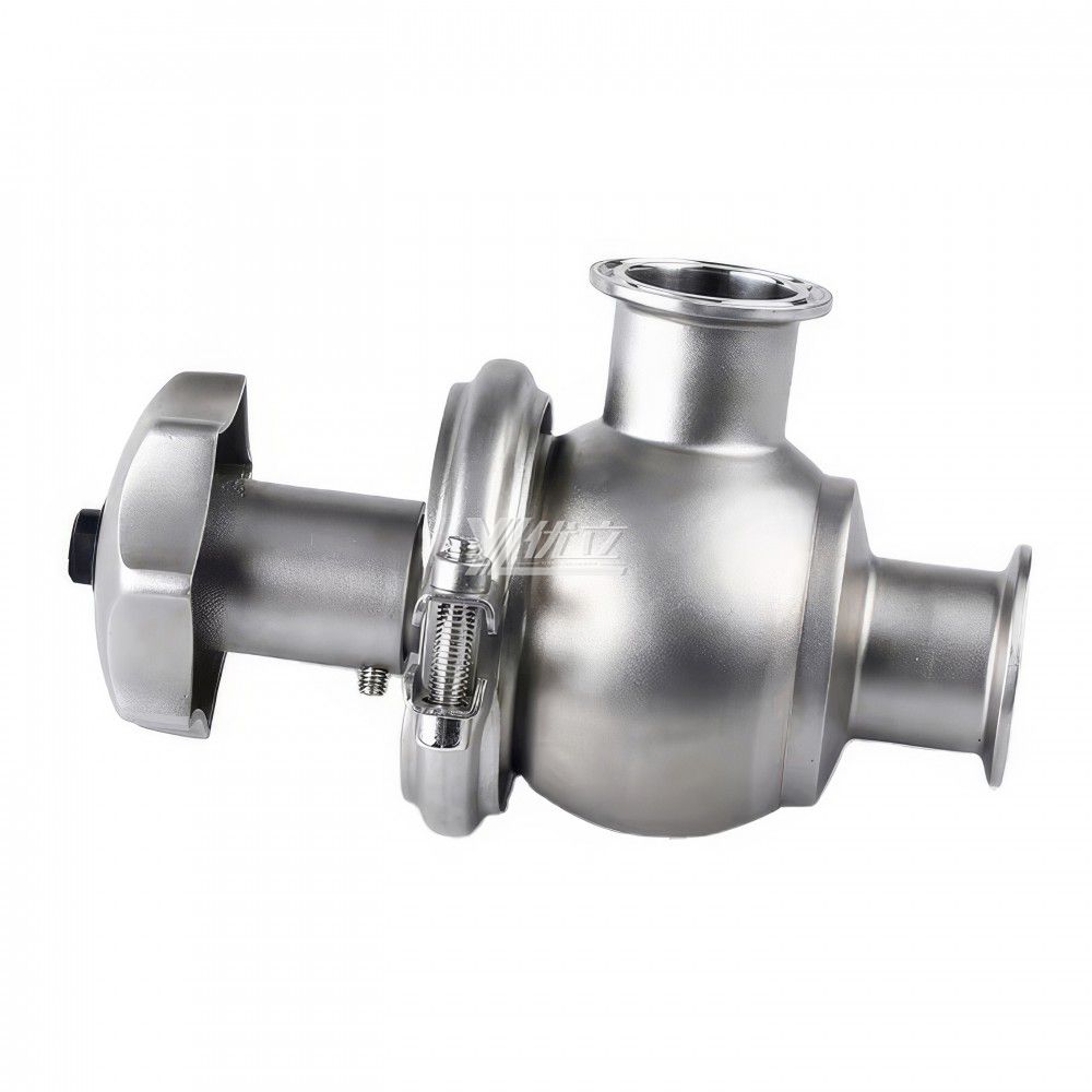 YOULI Hygienic Food Grade Stainless Steel 304 316L Mannual Tri-Clamp Flow Regulating Valves