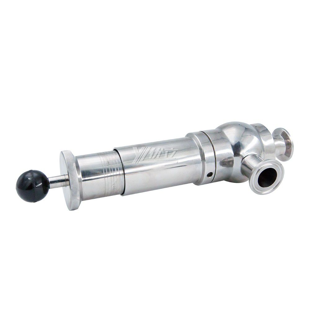 Stainless Steel Sanitary Pressure Air Relief Safety Valve