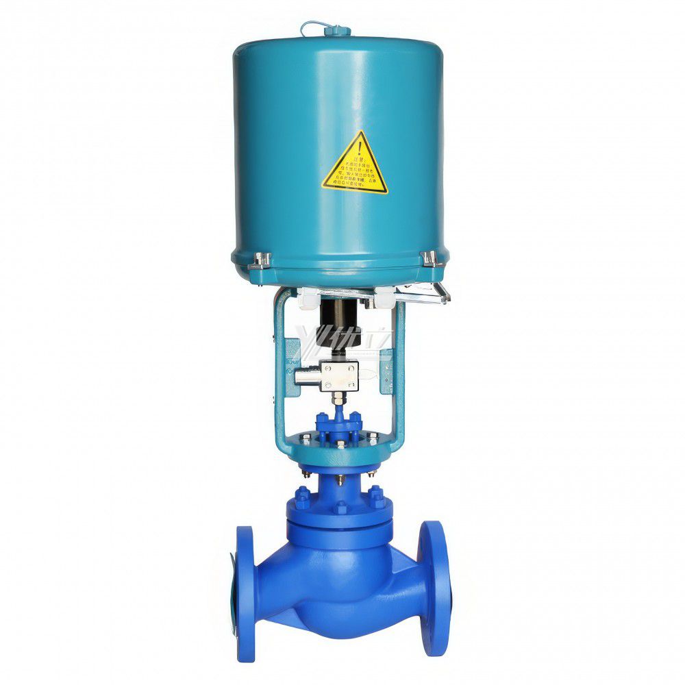 YOULI ZDLP 304 316 Stainless Steel 1.6mpa WCB Motorized AC220V 4-20ma Feedback Electric Regulating Control Valve
