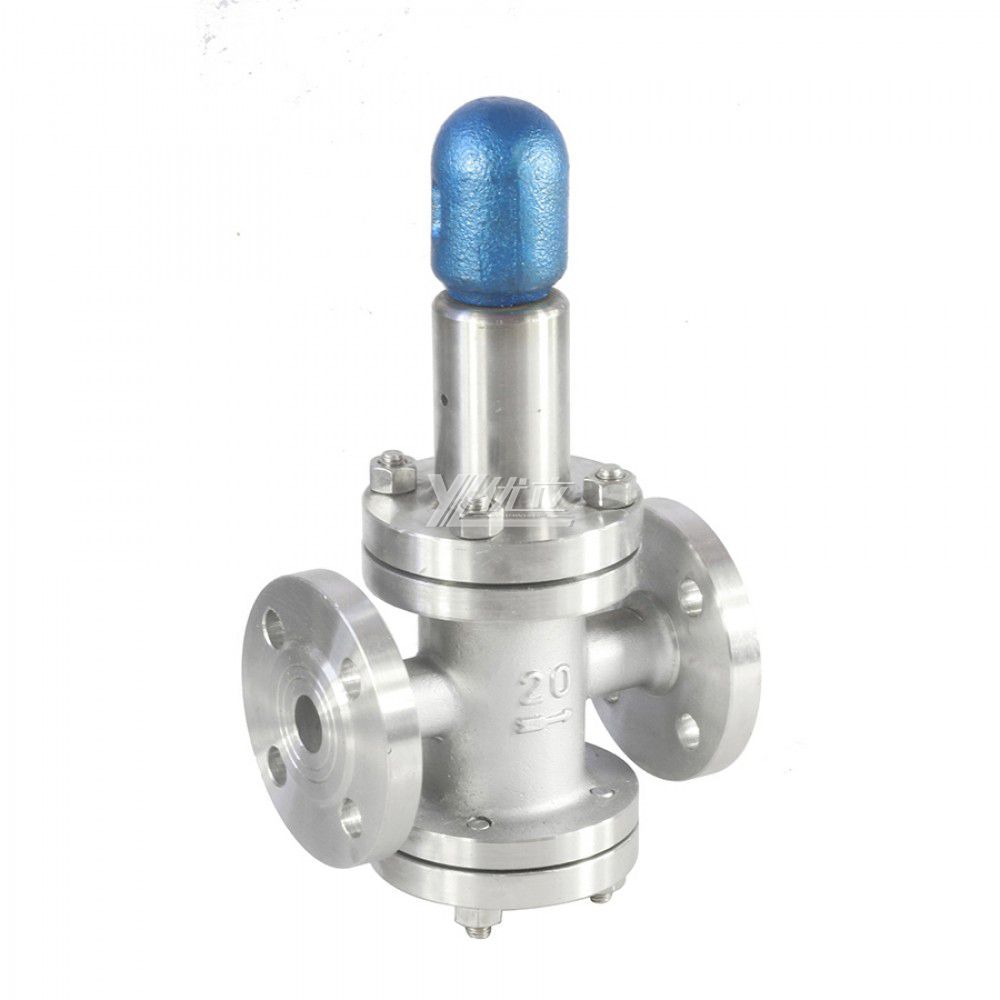 YOULI Y42X Stainless Steel ANSI 150lb JIS 10k Pn16-pn64 Water 304 316 WCB Piston Type Pressure Flange Relief Valve