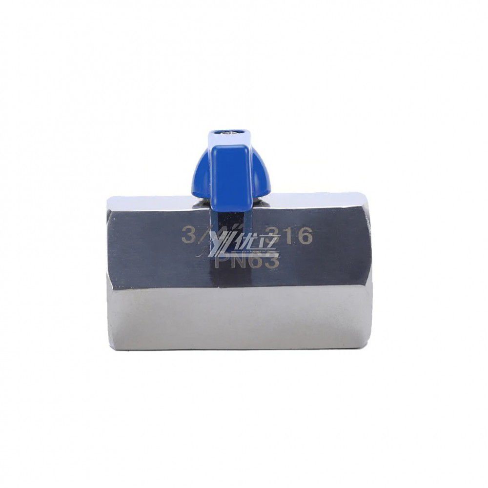 YOULI Stainless Steel NPT BSP 1000WOG PN64 304 316 3/8" 1/2" 1/4" Manual Female Thread Mini Ball Valve