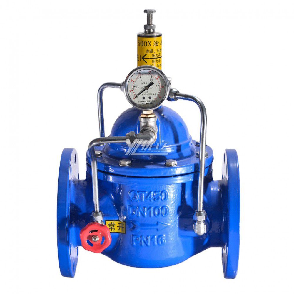 YOULI 500X Stainless Steel ANSI 150lb Pn16 304 316 WCB Hydraulic Water Control Pressure Relief Holding Valve