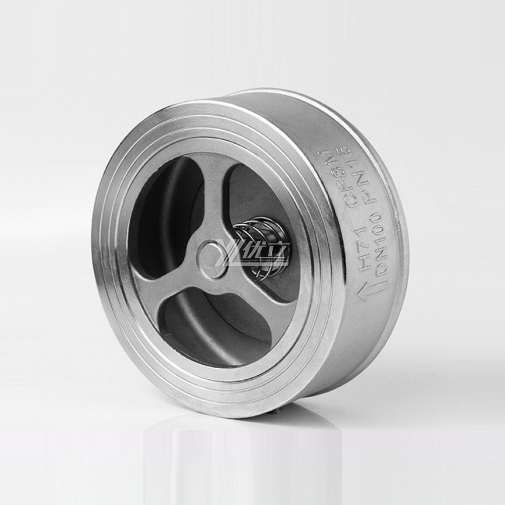 YOULI High Temperature Steam ANSI 150LB Stainless Steel 304 316 JIS 10K 1.6mpa NRV Non-return Wafer Type Check Valve