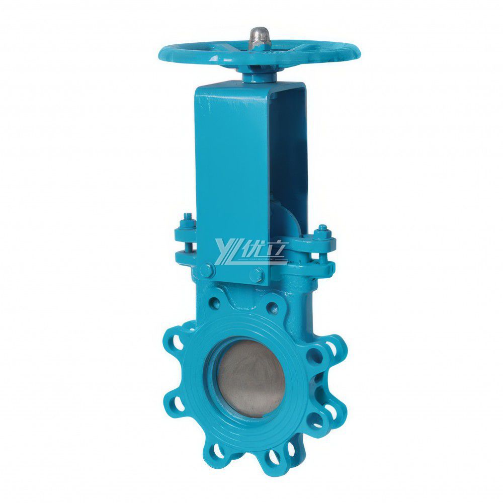 YOULI High Temperature ANSI 150LB Stainless Steel 304 316 JIS 10K-20K 1.6mpa WCB Manual Wafer Knife Gate Valve