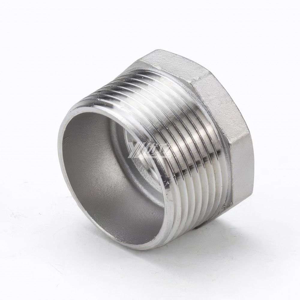 YOULI Stainless Steel 304 SS316L BSP NPT Pipe Fitting Hexagonal Reducing Threaded Bushing