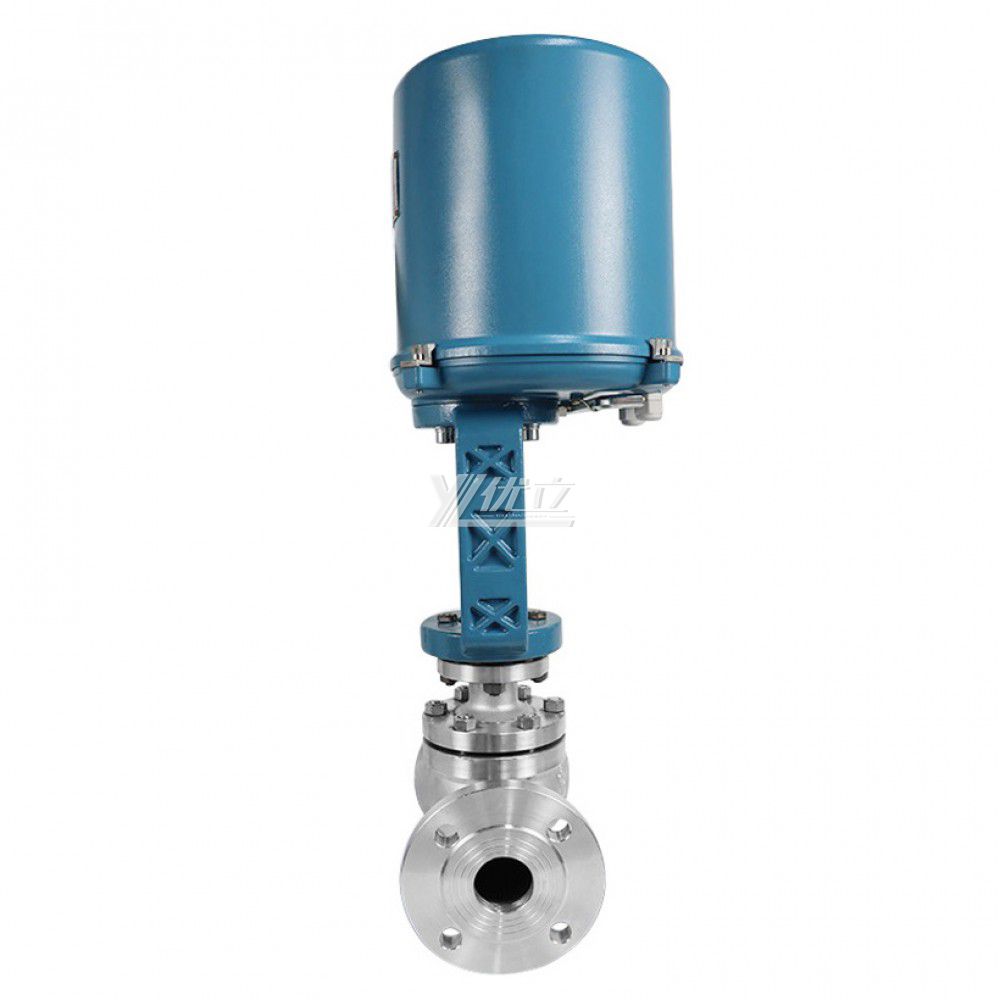 YOULI ZDLP 304 316 Stainless Steel 1.6mpa WCB Motorized AC220V 4-20ma Feedback Electric Regulating Control Valve