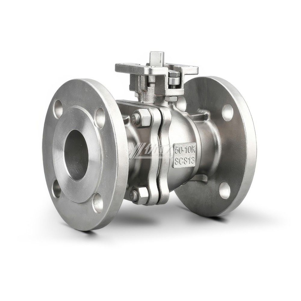 YOULI ISO 5211 mounting pad 4 6 inch flange  stainless steel ANSI 150LB 304 316 JIS 10K PN16 WCB manual Flanged Ball Valve