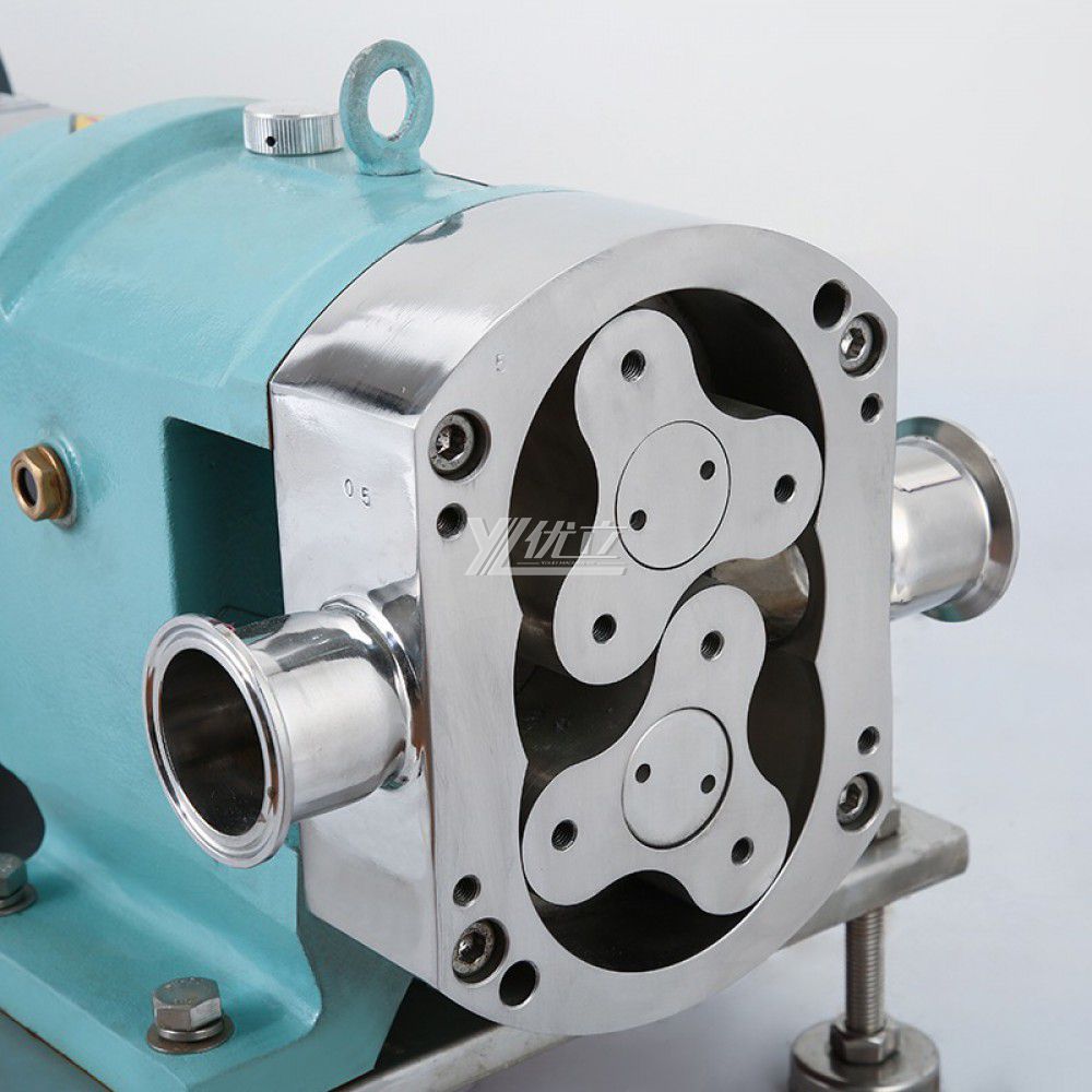 YOULI ZB3A Connect Hygienic Food Grade Stainless Steel 304 316L Chocolate Syrup Honey Transfer Cam Sanitary Rotary Lobe Pump