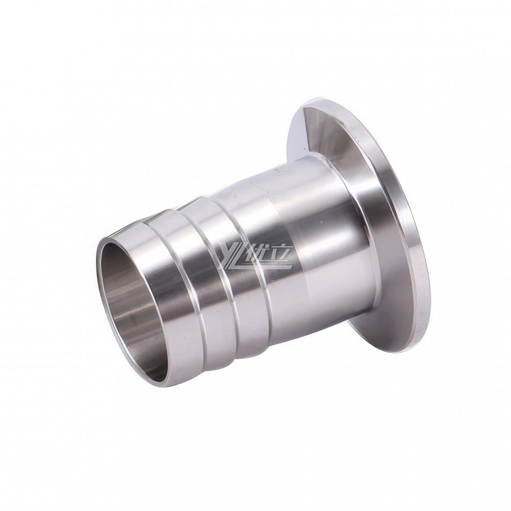 YOULI Best-in-Class Hygienic Food Grade Sanitary Stainless Steel 304 316L KF Clamped Vacuum Ferrule Hose Adapter
