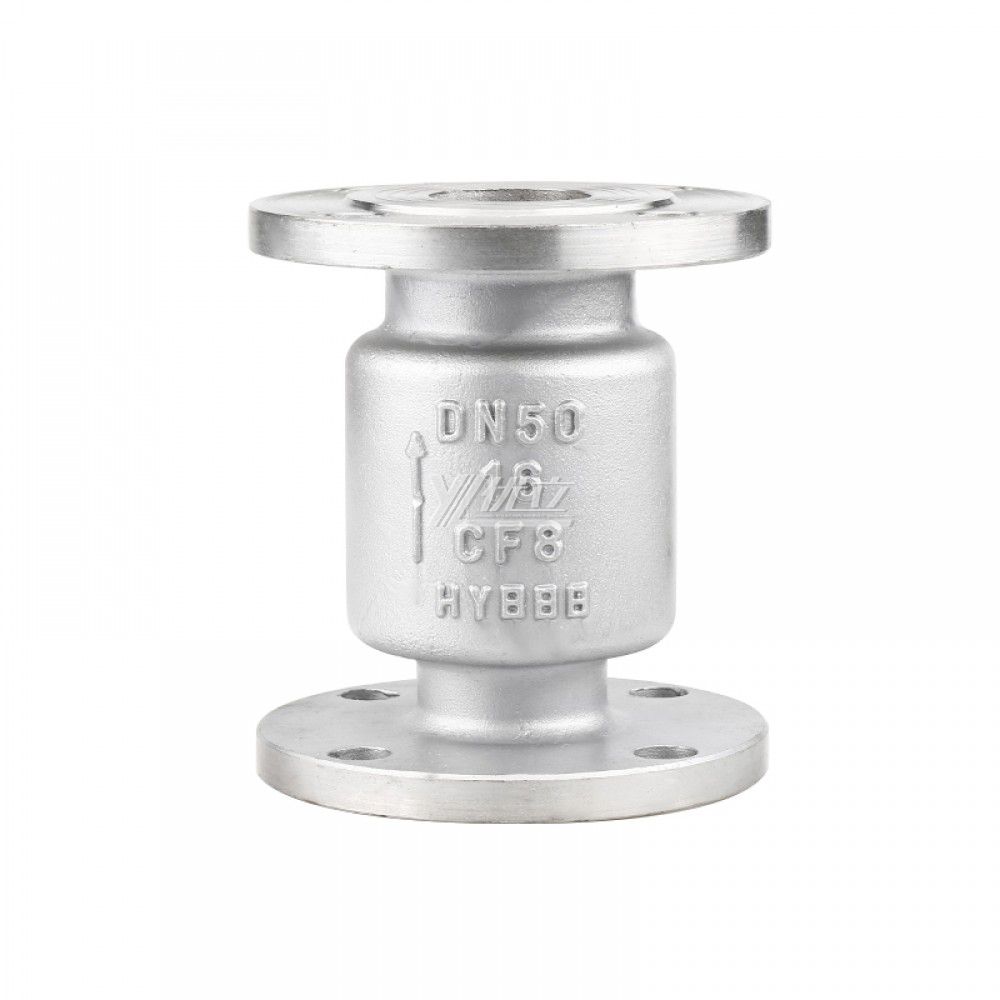 YOULI Stainless Steel High Temperature  Steam ANSI 150LB 304 316 1.6mpa WCB Non-return NRV Vertical Type Flanged Check Valve