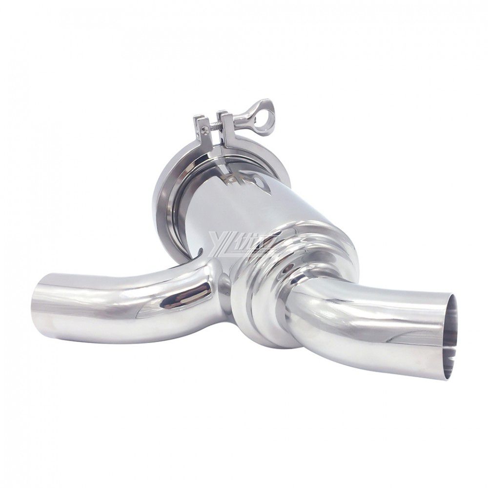 YOULI Top-Quality Hygienic Food Grade SS 304 316L Stainless Steel Sanitary 90 Bend Type No Retention Filter