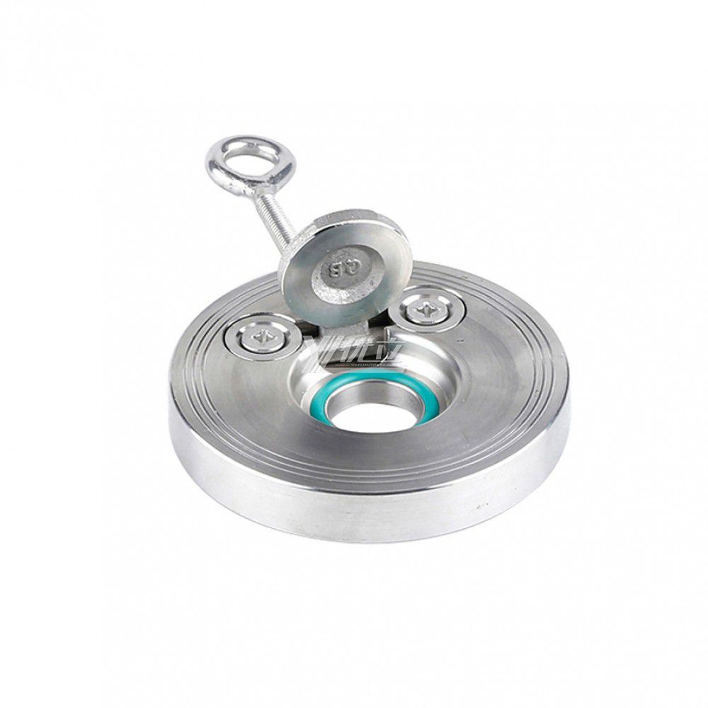YOULI Easy-to-Install Stainless Steel Soft Seal ANSI 150LB 304 316 JIS 10K 1.6mpa Thin Wafer Type Disc Spring Check Valve