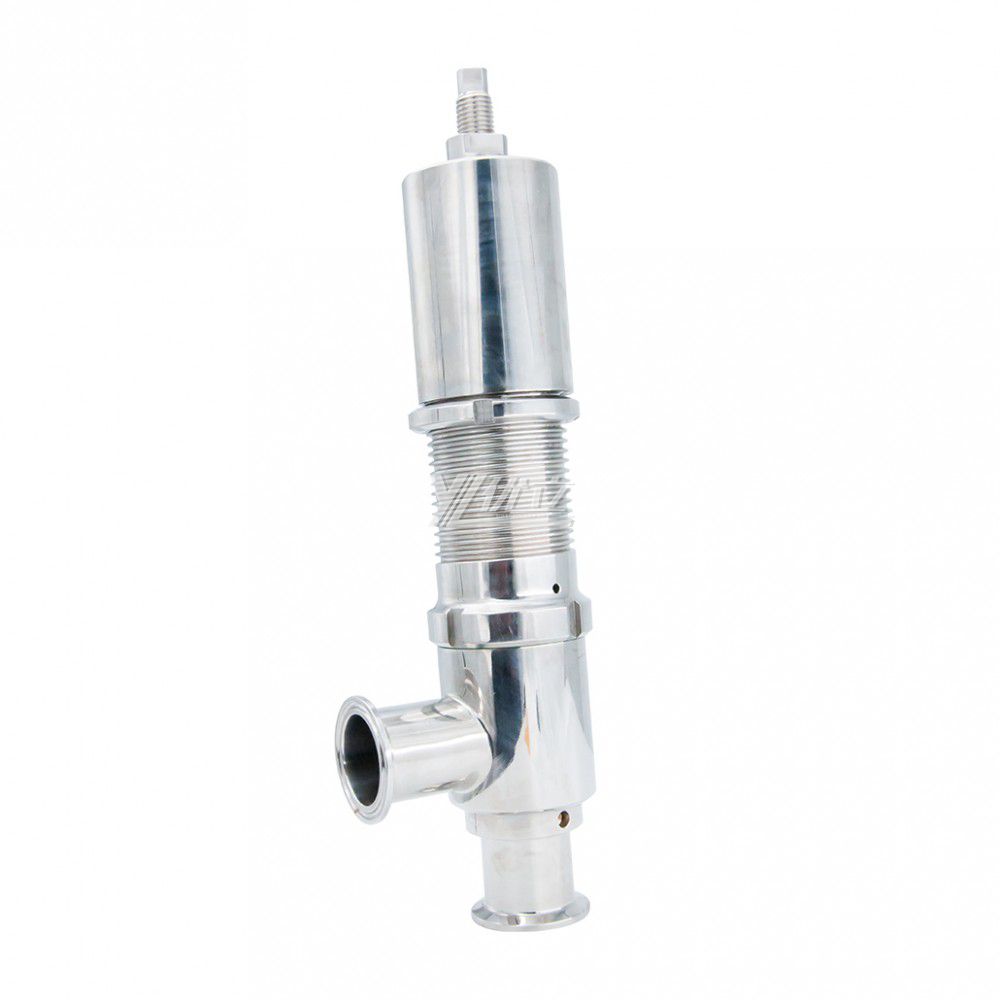 YOULI Kesselman Hygienic Food Grade Sanitary Stainless Steel 304 316L Tri Clamped Sanitary Safety Valve