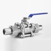 YOULI High temperature Water gas oil stainless steel 1000WOG PN16 304 316 lever manual 3PC butt Welded Union Ball Valve