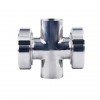 YOULI Best-in-Class Hygienic Food Grade Sanitary Stainless Steel 304 316L SMS 4 Way Cross Union Sight Glass