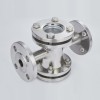 YOULI Easy-to-Install Industry ANSI 150LB 304 316 Stainless Steel Ss JIS 10K 1.6mpa WCB Four Way Flange Mirror Sight Glass