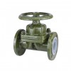 YOULI Durable Stainless Steel BS ANSI 150LB 304 316 JIS 10K 1.6mpa WCB F46 PFA Manual Fluorine Lined Flange Diaphragm Valve