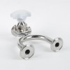 YOULI Medicine Hygienic Food Grade Sanitary Stainless Steel 304 316L Silicone Membrane Manual U Type Tri Clamped Diaphragm Valve