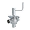 YOULI Best-in-Class Hygienic Food Grade Sanitary Stainless Steel 304 316L Manual T Type Welded Cut-off Globe Stop Valve