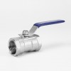 YOULI Quality-Assured Professional Grade NPT BSP 1000wog pn16 304 316 Stainless Steel manual one piece threaded Ball Valve