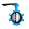 YOULI Stainless Steel ANSI 150LB 304 316 JIS 10K Pn10-16 Cast Iron PTFE EPDM Soft Sealing Water Manual Wafer Lug Butterfly Valve