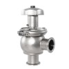 YOULI Hygienic Food Grade Stainless Steel 304 316L Mannual Tri-Clamp Flow Regulating Valves
