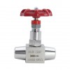 YOULI Stainless Steel J61W 304 316 WCB 16mpa High Pressure Double Butt Welded Needle Globe Valve