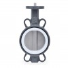 YOULI ISO5211 Stainless Steel ANSI 150LB 304 316 JIS 10K Pn10-16 Cast Iron PTFE EPDM Soft Seal Center Wafer Butterfly Valve