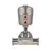 YOULI Hygienic Food Grade Sanitary Stainless Steel Head 316L Tri Clamped Pneumatic Diaphragm Valve Pneumatic