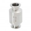 YOULI Hygienic Food Grade Sanitary Stainless Steel Non Return Valve Vacuum Check Valve
