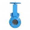 YOULI Stainless Steel ANSI 150LB  304 316 JIS 10K-20K 1.6mpa WCB Rising Stem Manual Flange Knife Gate Valve