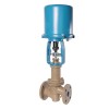 YOULI Stainless Steel 304 316 1.6mpa WCB  F46 F4 AC220V 4-20ma Electric Regulating Fluorine Lined Control Valve