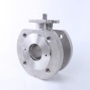 YOULI High Temperature ANSI 150lb Jis 10k Pn16 304 316 WCB Stainless Steel  Flange Manual Italy-type Thin Wafer Ball Valve