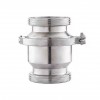 YOULI Hygienic Food Grade Sanitary Stainless Steel SMS Male Threading Check Valves
