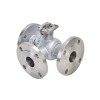 YOULI ISO 5211 Mounting Pad High Temperature ANSI 150LB  Stainless Steel 304 316 JIS 10K 1.6mpa Manual Flanged 3 Way Ball Valve