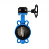 YOULI ANSI 150LB Stainless Steel 304 316 JIS 10K Pn10-16 WCB Water Gas Oil PTFE EPDM Worm Gear Center Wafer Butterfly Valve