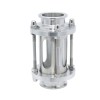 YOULI Best-in-Class Hygienic Food Grade Sanitary Stainless Steel 304 316L Protective Flow Straight Tri Clamped Sight Glass