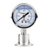 YOULI customized Stainless Steel 304 0-16bar filled oil shockproof Clamped Diaphragm Pressure Gauge