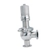 YOULI Best-in-Class A81X-1 Hygienic Food Grade Sanitary Stainless Steel 304 316L Adjustable Tri Clamped Sanitary Safety Valve