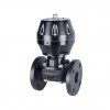 YOULI ANSI 150LB EG641J Stainless Steel 304 316 1.6mpa WCB Rubber Lined Pneumatic Flange Diaphragm Valve