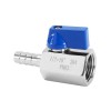 YOULI 1/8" 1/4" NPT BSP 1000WOG PN63 304 316 Stainless Steel Manual Hose Connector Pagoda Female Threaded Mini Ball Valve
