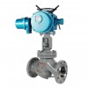 YOULI High Temperature Steam ANSI 150LB 304 316 Stainless Steel 1.6mpa WCB Motorized AC380V Electric Flanged Globe Valve