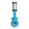 YOULI High Temperature ANSI 150LB  Stainless Steel 304 316 JIS 10K 1.6mpa WCB Pneumatic Actuator Flanged Knife Gate Valve