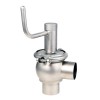 YOULI Best-in-Class Hygienic Food Grade Sanitary Stainless Steel 304 316L Manual L Type Welded Cut-off Globe Stop Valve