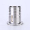 YOULI Best-in-Class Hygienic Food Grade Sanitary Stainless Steel 304 316L SMS Tri Clamp Ferrule Hose Adapter