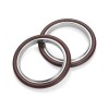 YOULI Hygienic Food Grade High Temperature KF25 KF40 304 Bracket Sanitary FKM VITON Sealing Ring Rubber Tri Clamp Vacuum Gasket